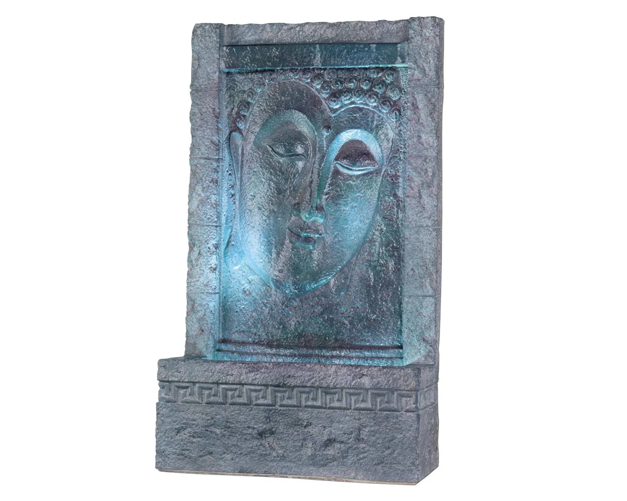 Luminéo - Fuente Mural Poliresina Gris Buda – KAEMINGK