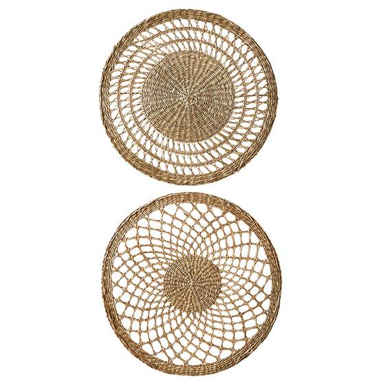 Decoris - Decoris - Set de table naturel algue Ø.38 cm - Image 1