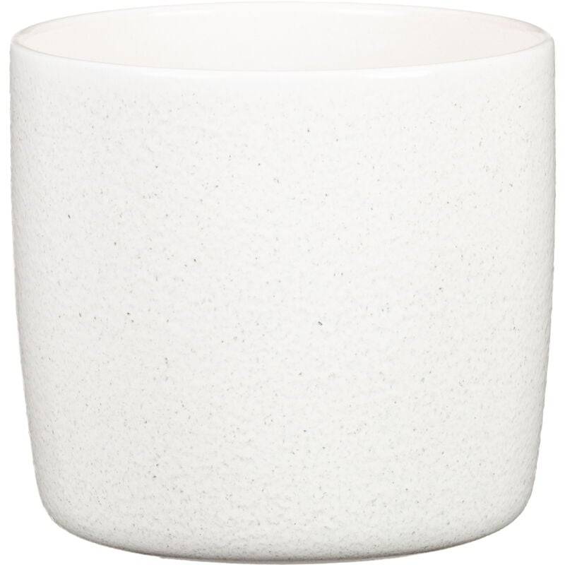 Scheurich - Pot de fleurs Solido céramique Perla Ø28 cm H.25.3 cm - Decoroma - Imagen 3