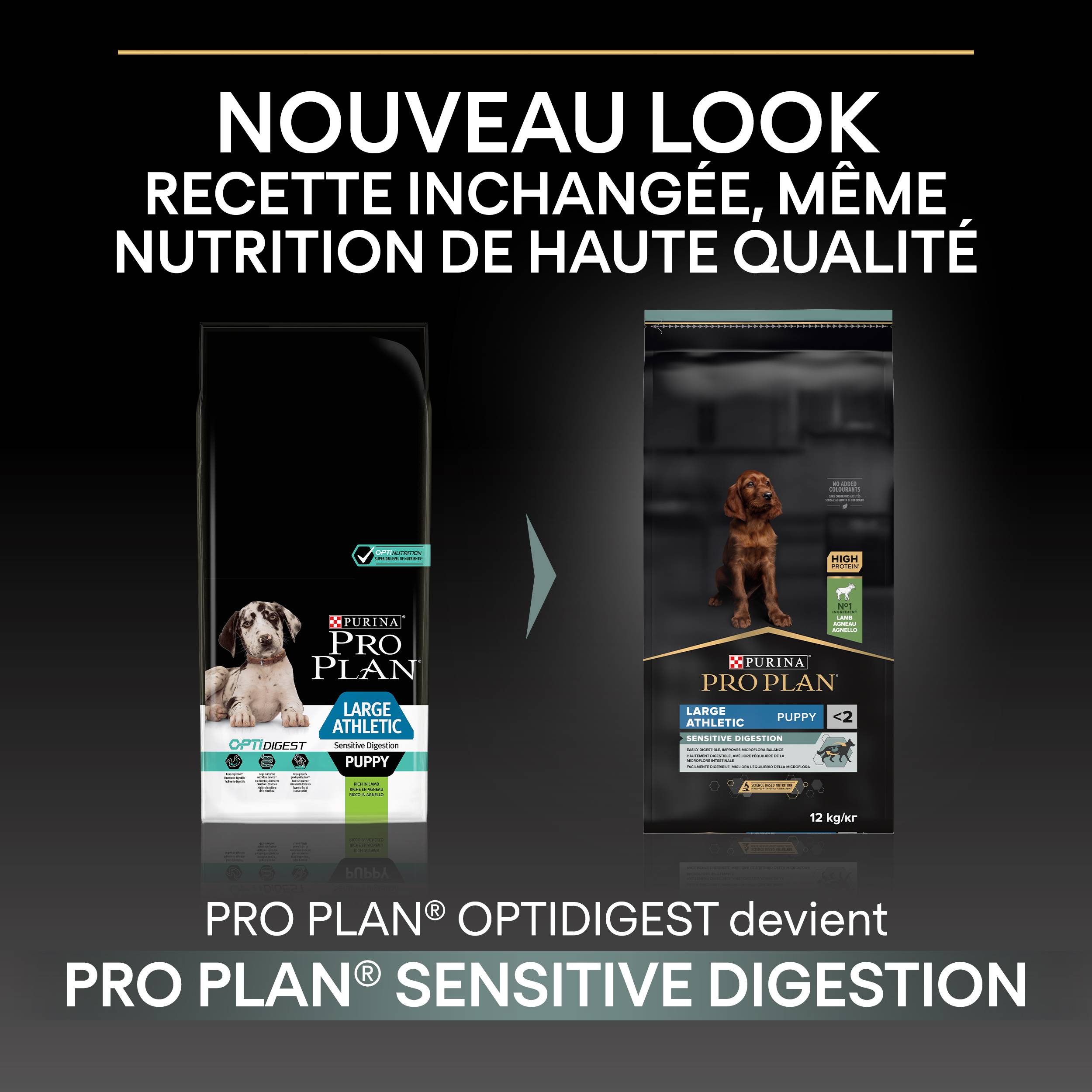 Purina Pro Plan - Croquettes chiot Large Digestion Difficile Agneau 12 kg - PRO PLAN - Image 12
