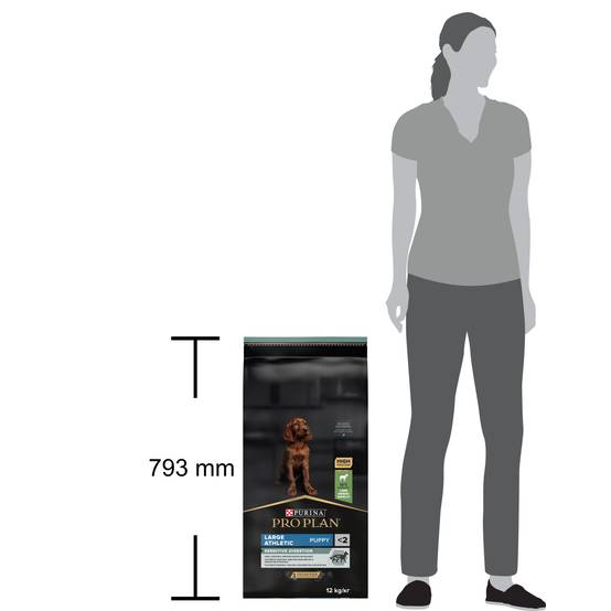 Purina Pro Plan - Croquettes chiot Large Digestion Difficile Agneau 12 kg - PRO PLAN - Image 3