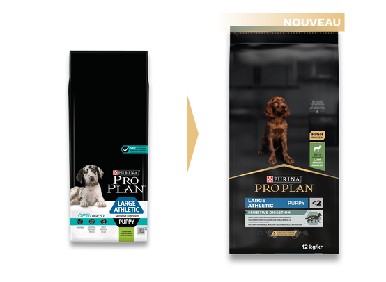 Purina Pro Plan - Croquettes chiot Large Digestion Difficile Agneau 12 kg - PRO PLAN - Image 2