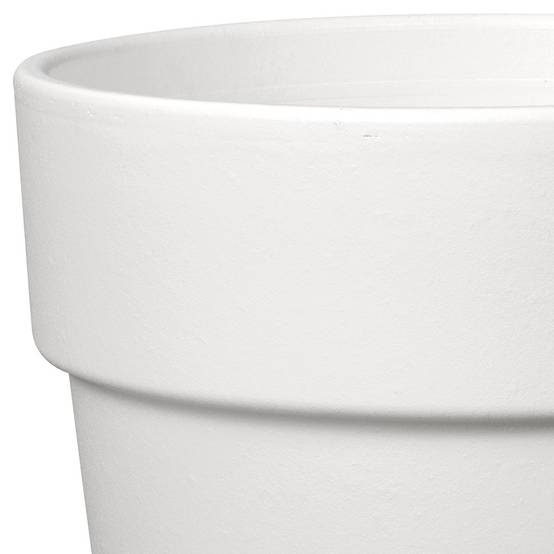 Deroma - Pot Vaso Perfetto BigBand Terre Cuite Epoxy Blanc - DEROMA - Image 3