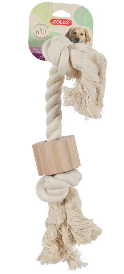 Zolux - Jouet corde Wild 2 nœuds Giant L.12 x l.8 x H.45 cm - ZOLUX