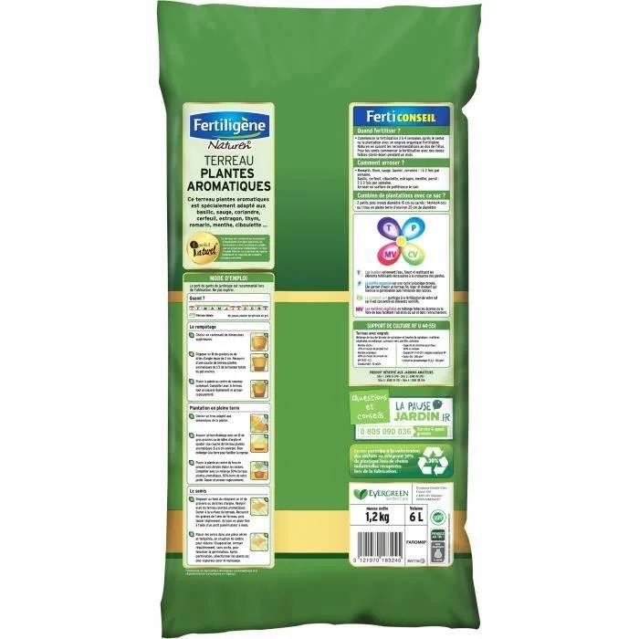 Fertiligène - Terreau Plantes Aromatiques 6l - FERTILIGÈNE - Image 4