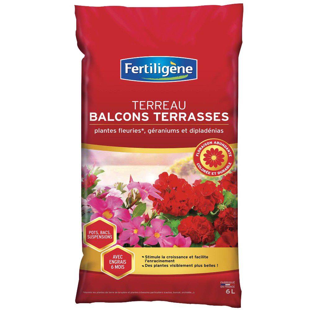 Fertiligène - Sustrato Balcones Terrazas - FERTILIGENE - Imagen 1