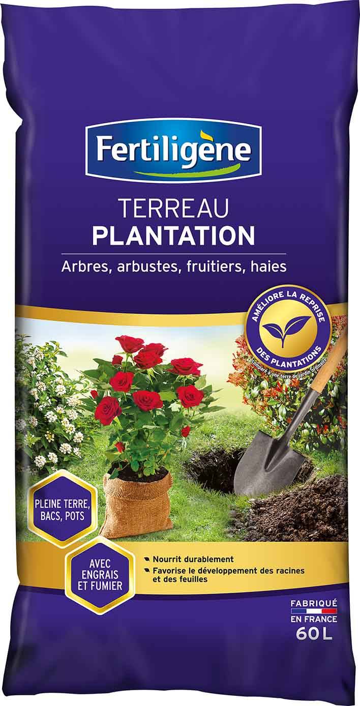 Fertiligène - Fertiligène - Terreau plantation arbres et arbustes 60L