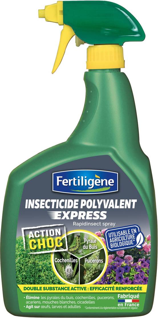 Fertiligène - Insecticide Polyvalent Express Prêt à l'emploi 750 ml - FERTILIGENE - Image 1