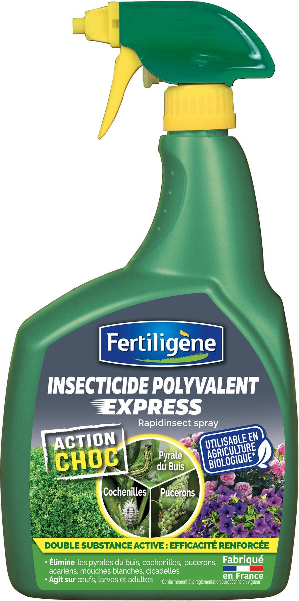 Fertiligène - Insecticide Polyvalent Express Prêt à l'emploi 750 ml - FERTILIGENE - Imagen 1