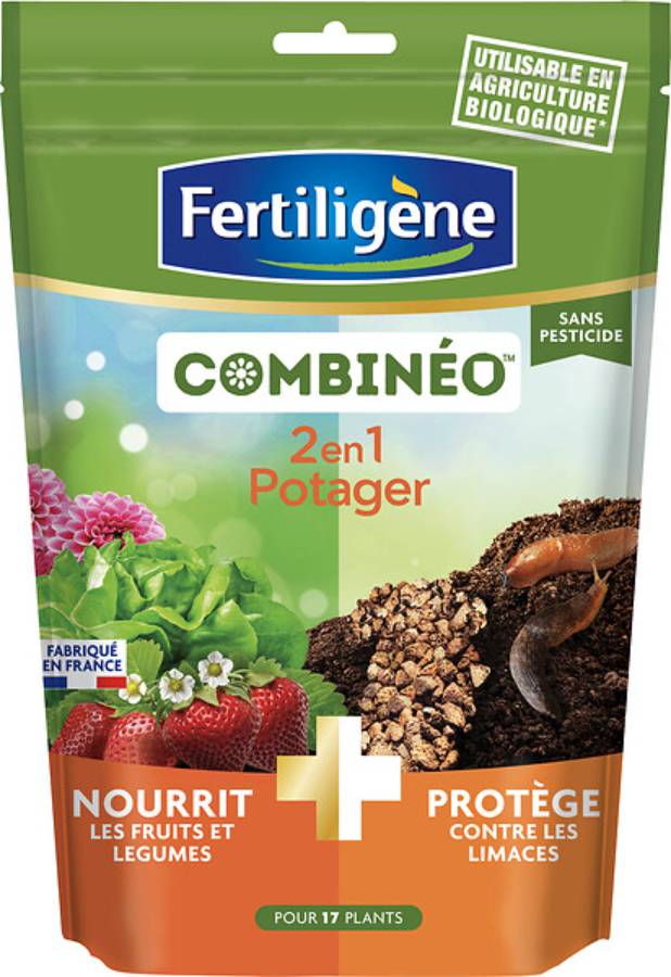 Fertiligène - Combinéo nourrit et protège potager 700g - Image 1