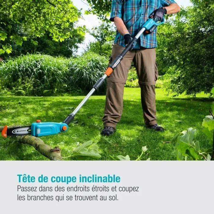 Élagueuse sur perche TCS 20/18V longueur de lame 42 cm - Gardena - Image 12