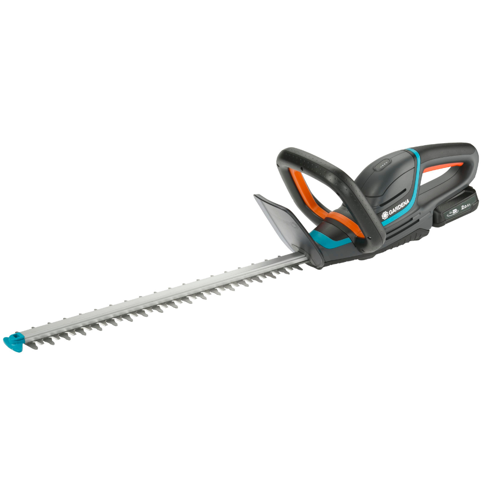 Taille-haie sans fil noir et bleu L.50 cm écartement 20 mm - Gardena - Image 7