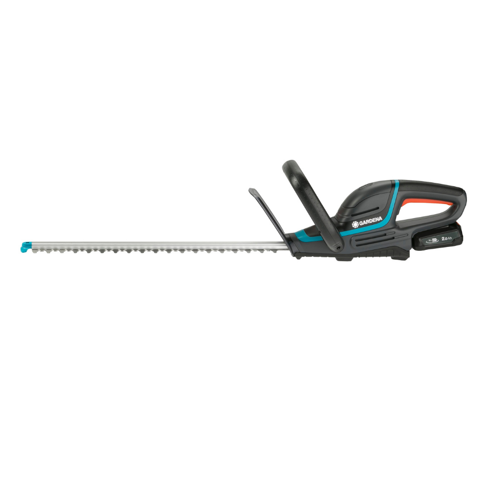 Taille-haie sans fil noir et bleu L.50 cm écartement 20 mm - Gardena - Image 9