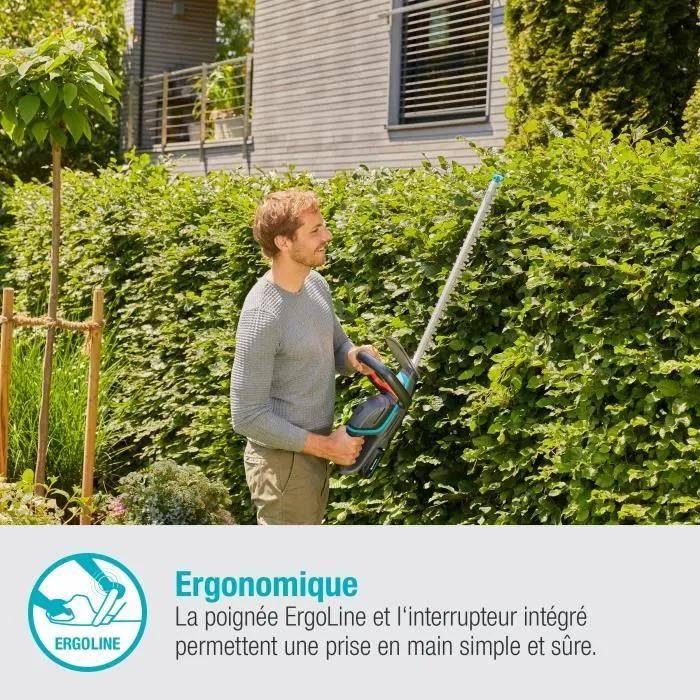 Taille-haies à batterie ComfortCut l.60 cm 18V - Gardena - Image 9