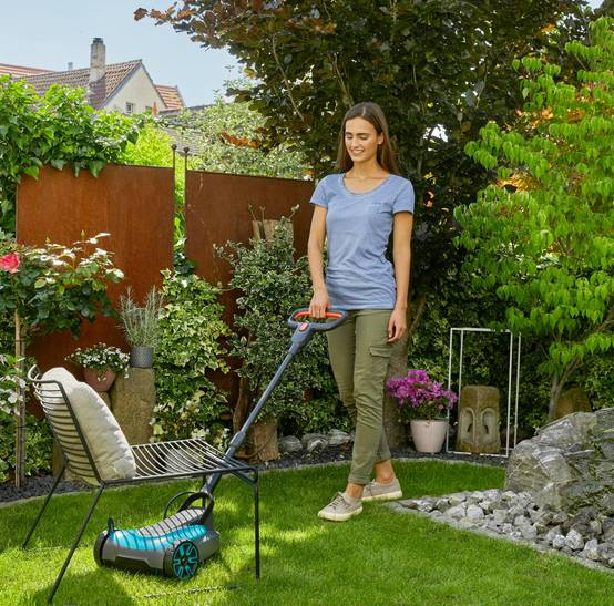 Gardena - Tondeuse Batterie Li-ion Vert Largeur 22 cm - GARDENA - Image 19
