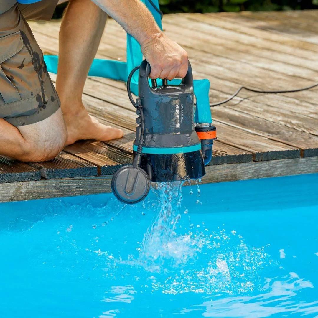 Pompe d'évacuation eaux claires 9000 l/h 300 W GARDENA - Imagen 2