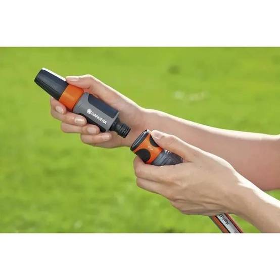 Gardena - Raccords rapides et Aquastop pour tuyau Ø19 mm - Gardena - Image 4