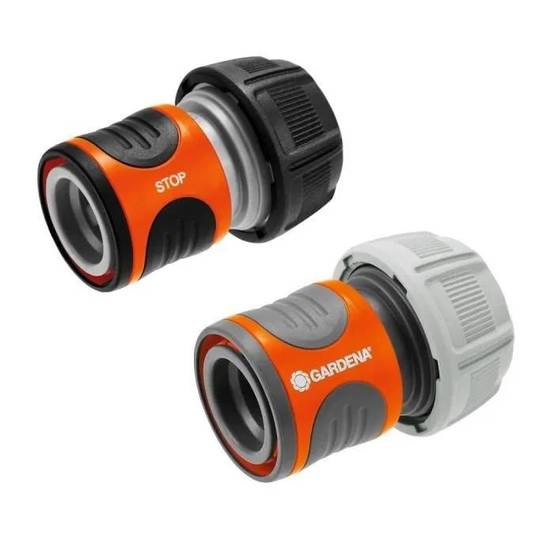 Gardena - Raccords rapides et Aquastop pour tuyau Ø19 mm - Gardena - Image 9