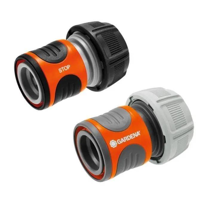 Gardena - Raccords rapides et Aquastop pour tuyau Ø19 mm - Gardena - Image 9