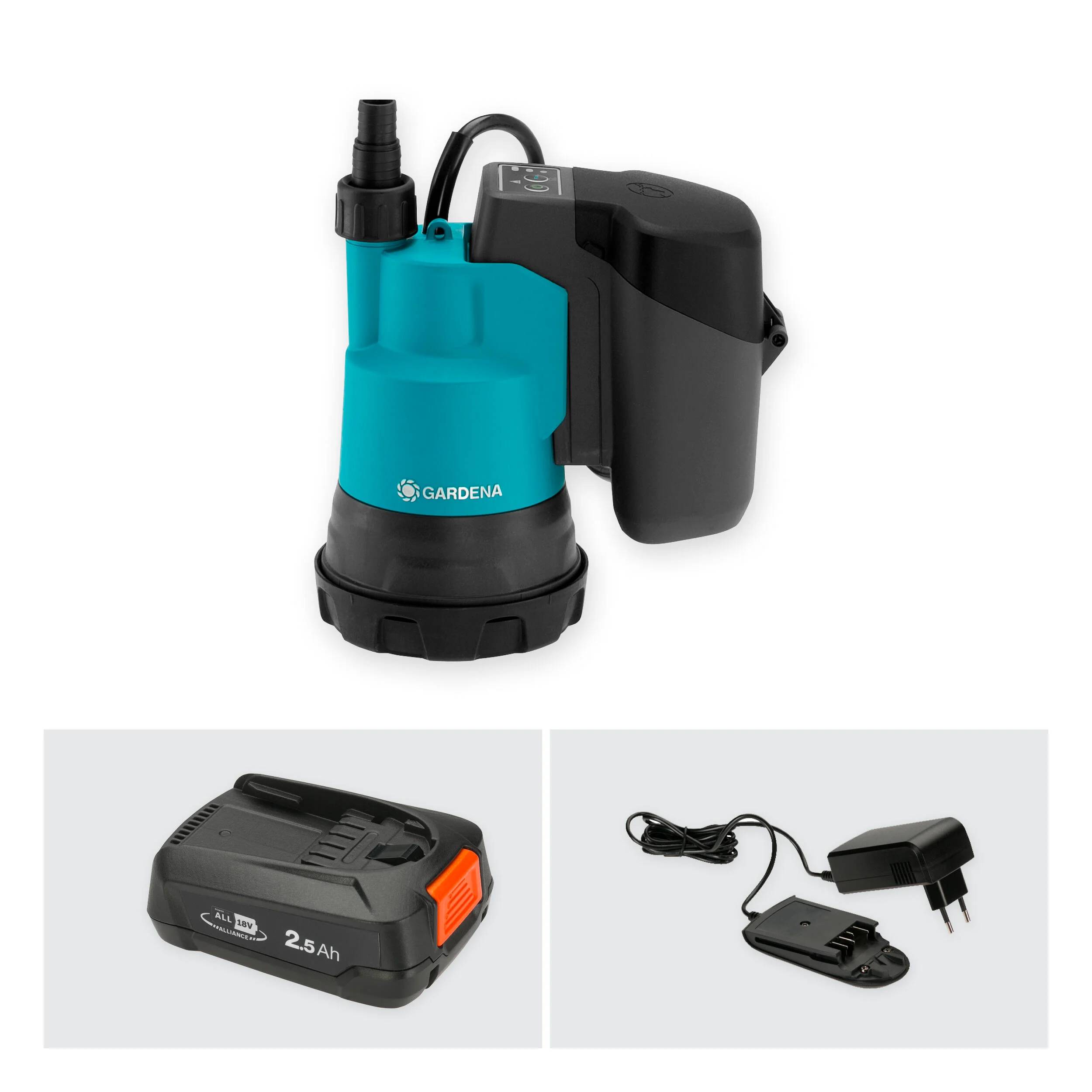 Pompe immergée eaux claires 18V 2000l/h pression 2bar - Gardena - Image 5