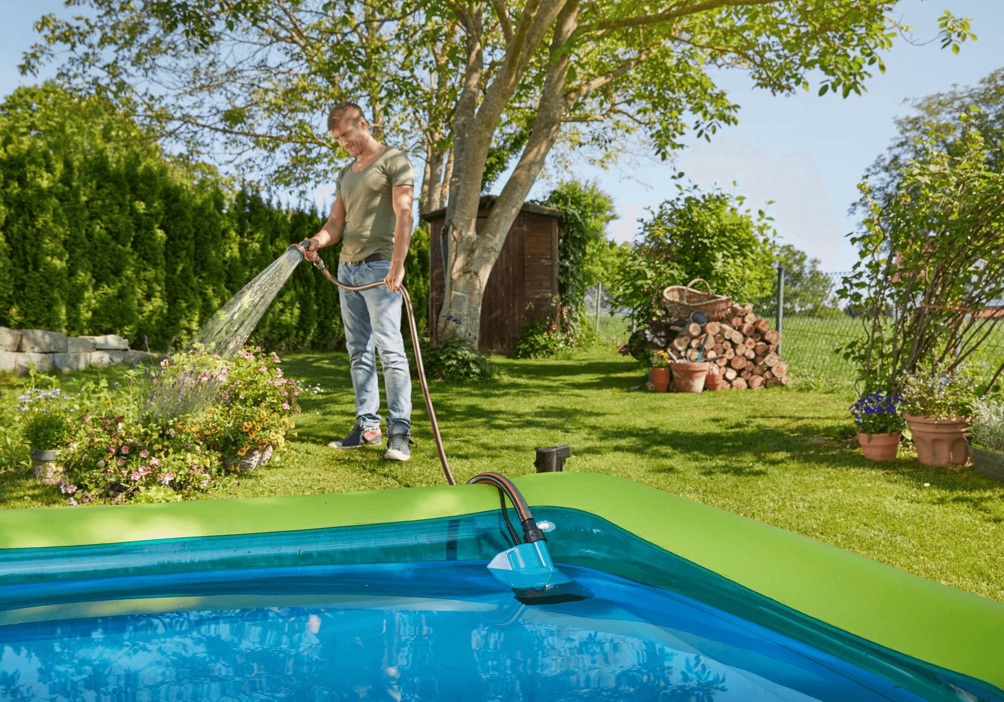 Pompe immergée eaux claires 18V 2000l/h pression 2bar - Gardena - Image 11