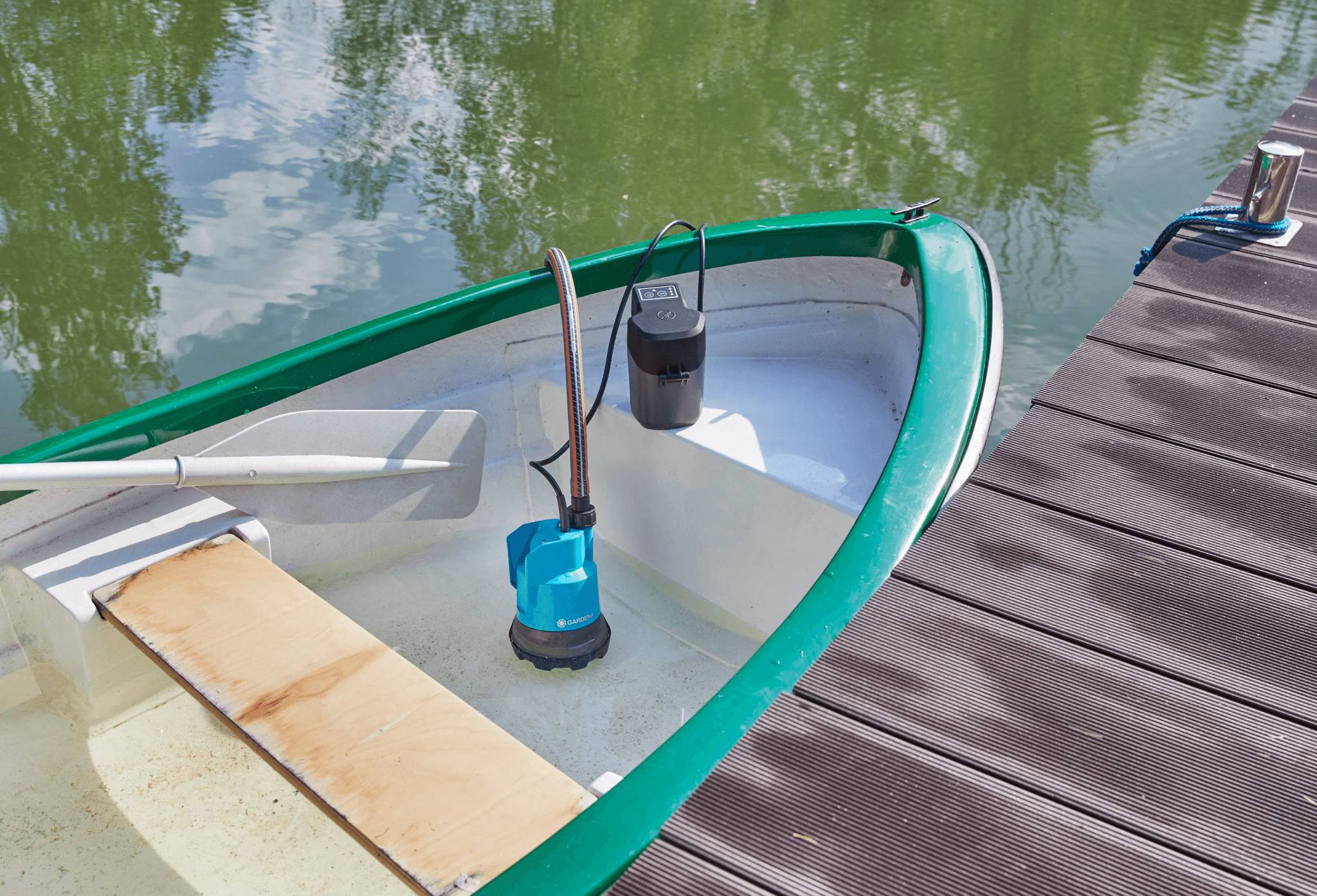 Pompe immergée eaux claires 18V 2000l/h pression 2bar - Gardena - Image 12