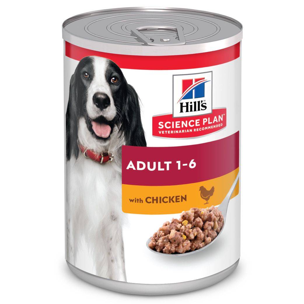 Science plan - Pâtée pour chien adulte au poulet légumes 370 g - Hill's Science Plan - Image 1