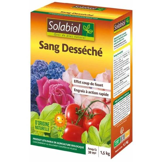 Solabiol - Engrais Sang Desséché Libération Rapide –