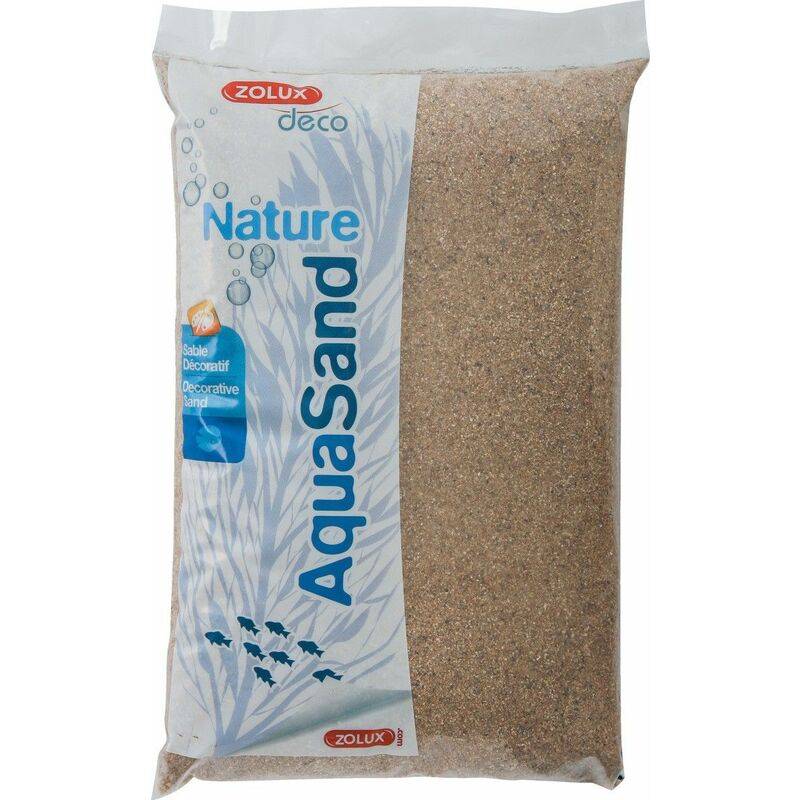 Suelo decorativo natural para acuarios arena de río 1-4 mm - ZOLUX - Imagen 1