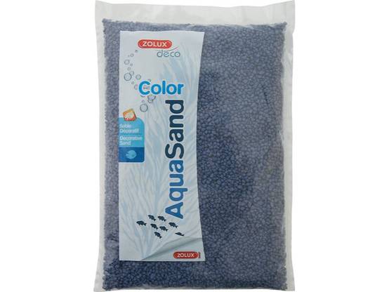 Sable Décoratif Aquarium Quartzite Coloré Bleu 1 Kg – ZOLUX