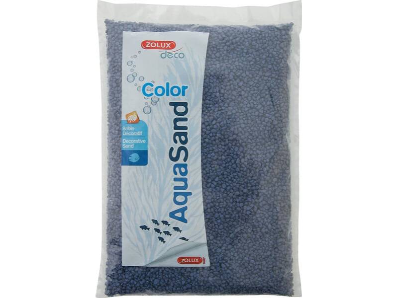 Sable Décoratif Aquarium Quartzite Coloré Bleu 1 Kg – ZOLUX