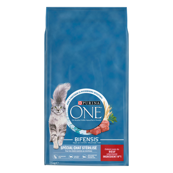 Purina One - Croquettes chat Adulte Stérilisé Bœuf 7,5 kg – PURINA ONE - Image 7