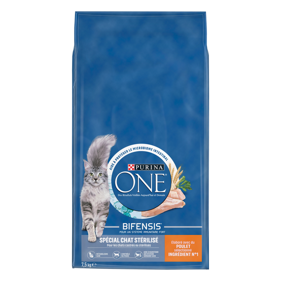 Purina One - Croquettes chat Stérilisé Poulet 7,5 kg – PURINA ONE - Image 1