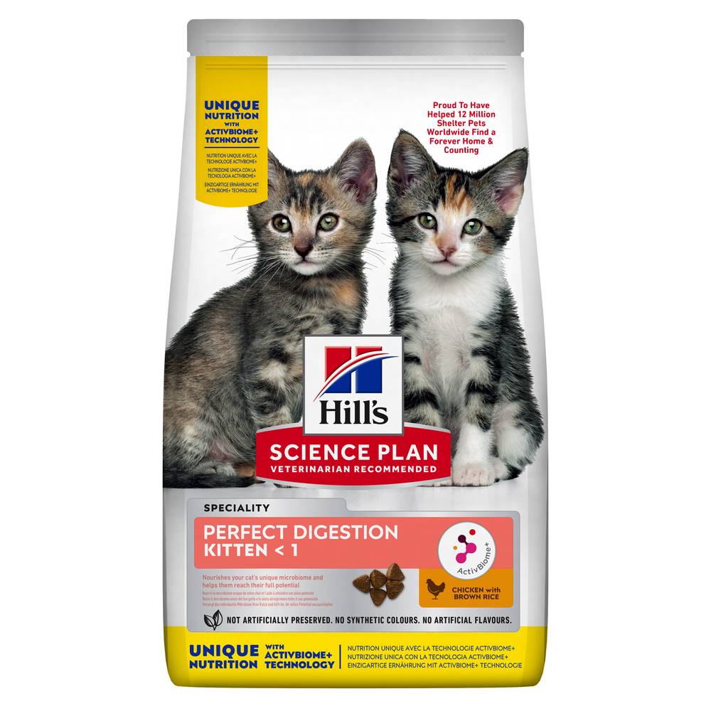Science plan - Croquettes pour chaton Perfect Digestion 1,5kg - Hill's Science Plan - Image 1