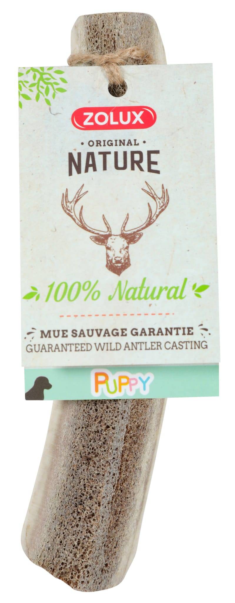 Zolux - Friandise bois de cerf chiot puppy naturel - ZOLUX - Imagen 1