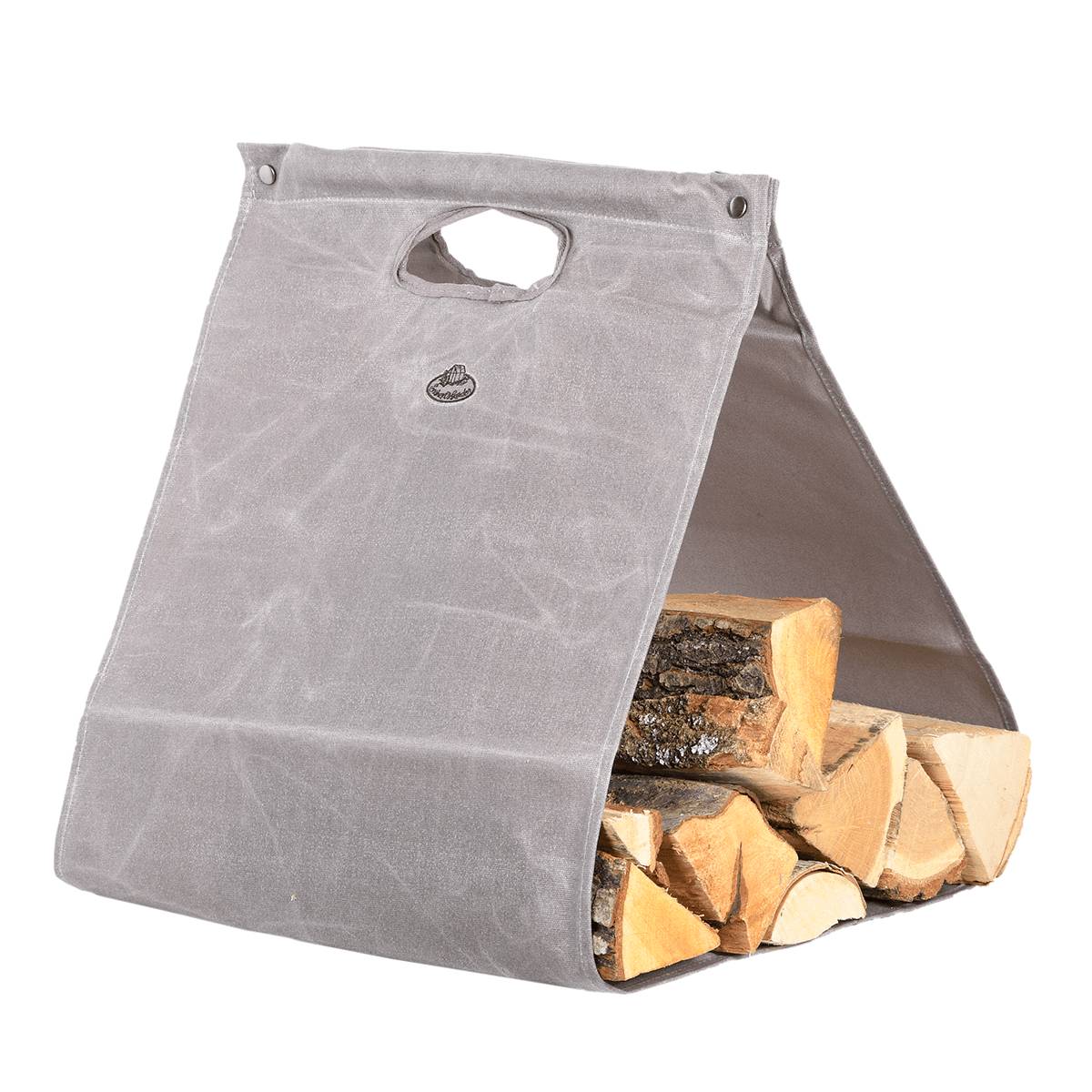 Esschert Design - Esschert Design - Sac porte bois en coton ciré