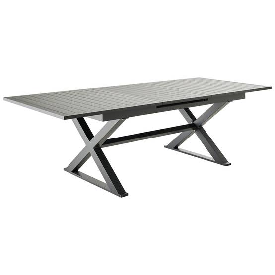 Ecloz - Table de jardin rectangulaire extensible 8 Pers. Anthracite - ECLOZ - Image 1
