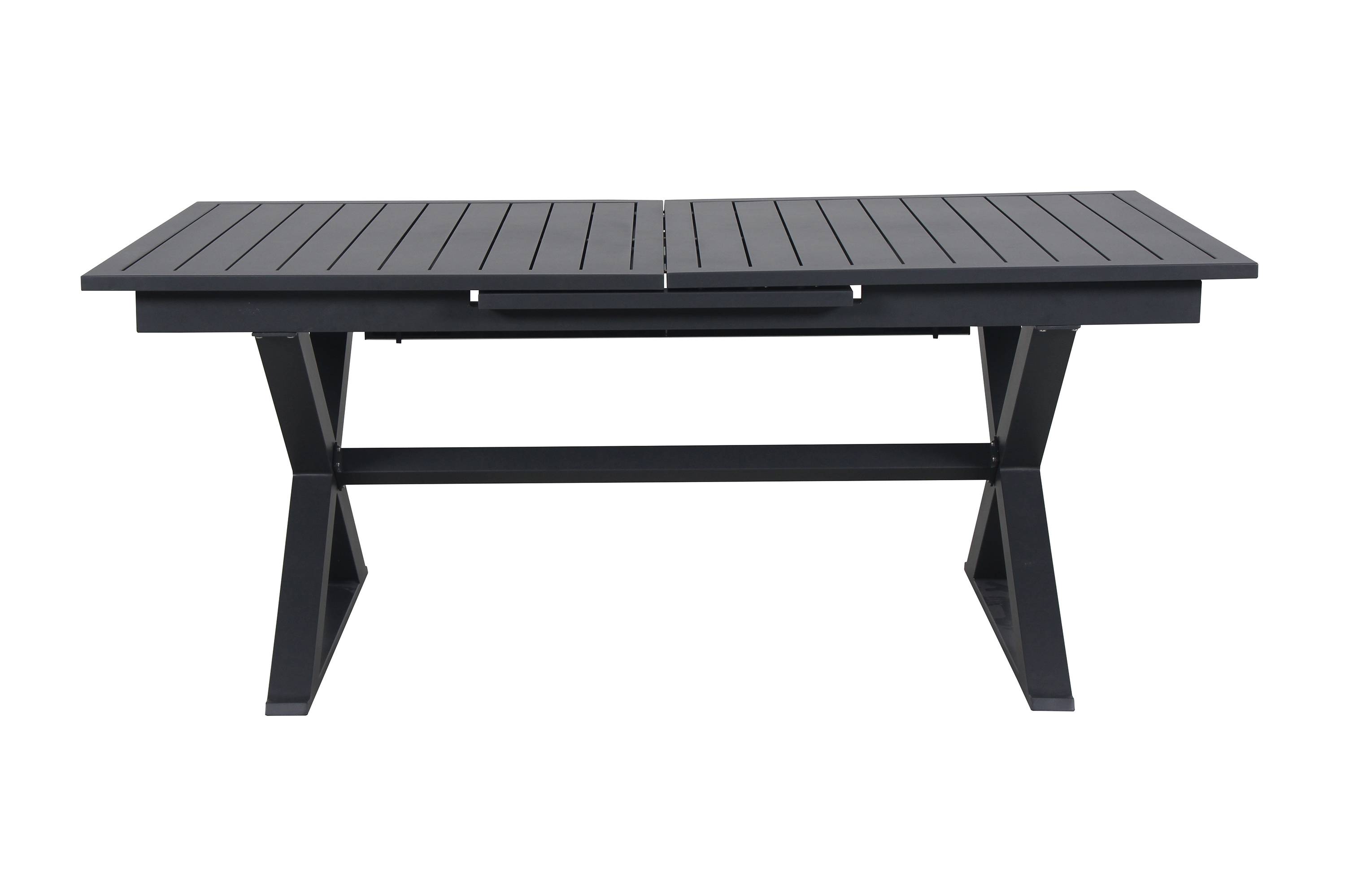 Ecloz - Table de jardin rectangulaire extensible 8 Pers. Anthracite - ECLOZ - Image 6