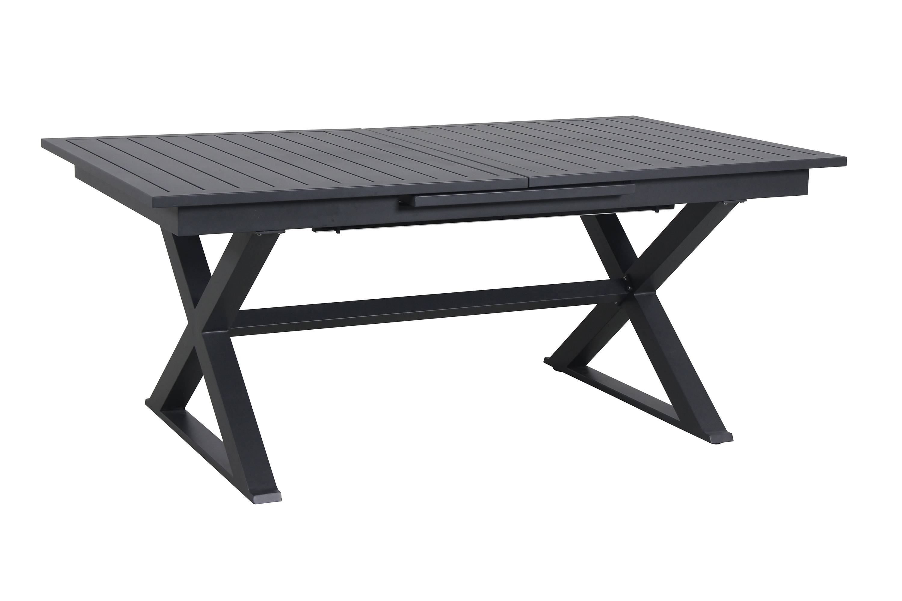 Ecloz - Table de jardin rectangulaire extensible 8 Pers. Anthracite - ECLOZ - Image 9
