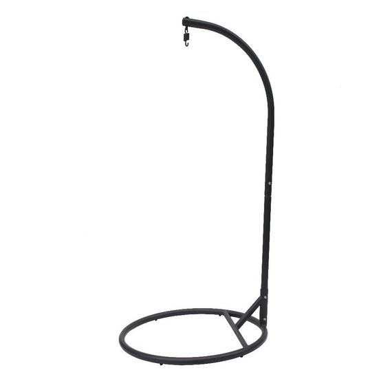 Ecloz - Fauteuil oeuf suspendu de jardin acier cordage anthracite Poket ECLOZ - Image 11
