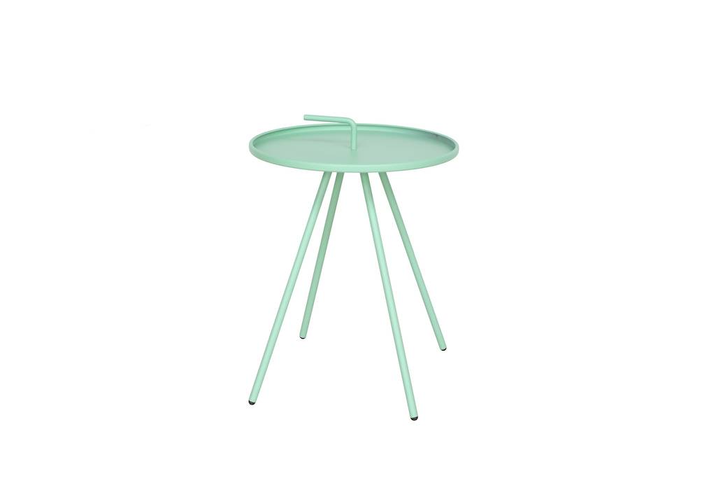 Table d'appoint couleur Cèdre - Ø.42 x H.55 cm - Imagen 2