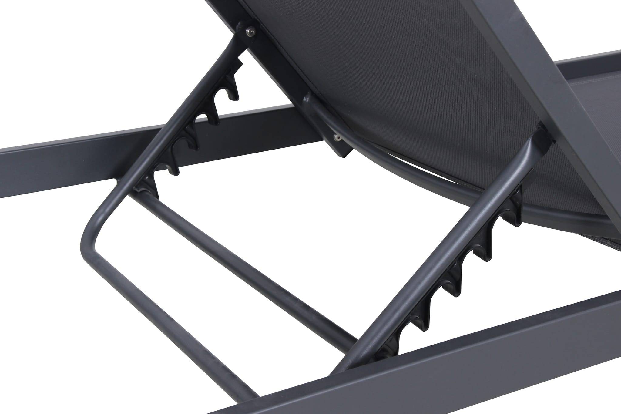Ecloz - Salon de jardin aluminium anthracite et gris 8 personnes Miami ECLOZ - Image 11