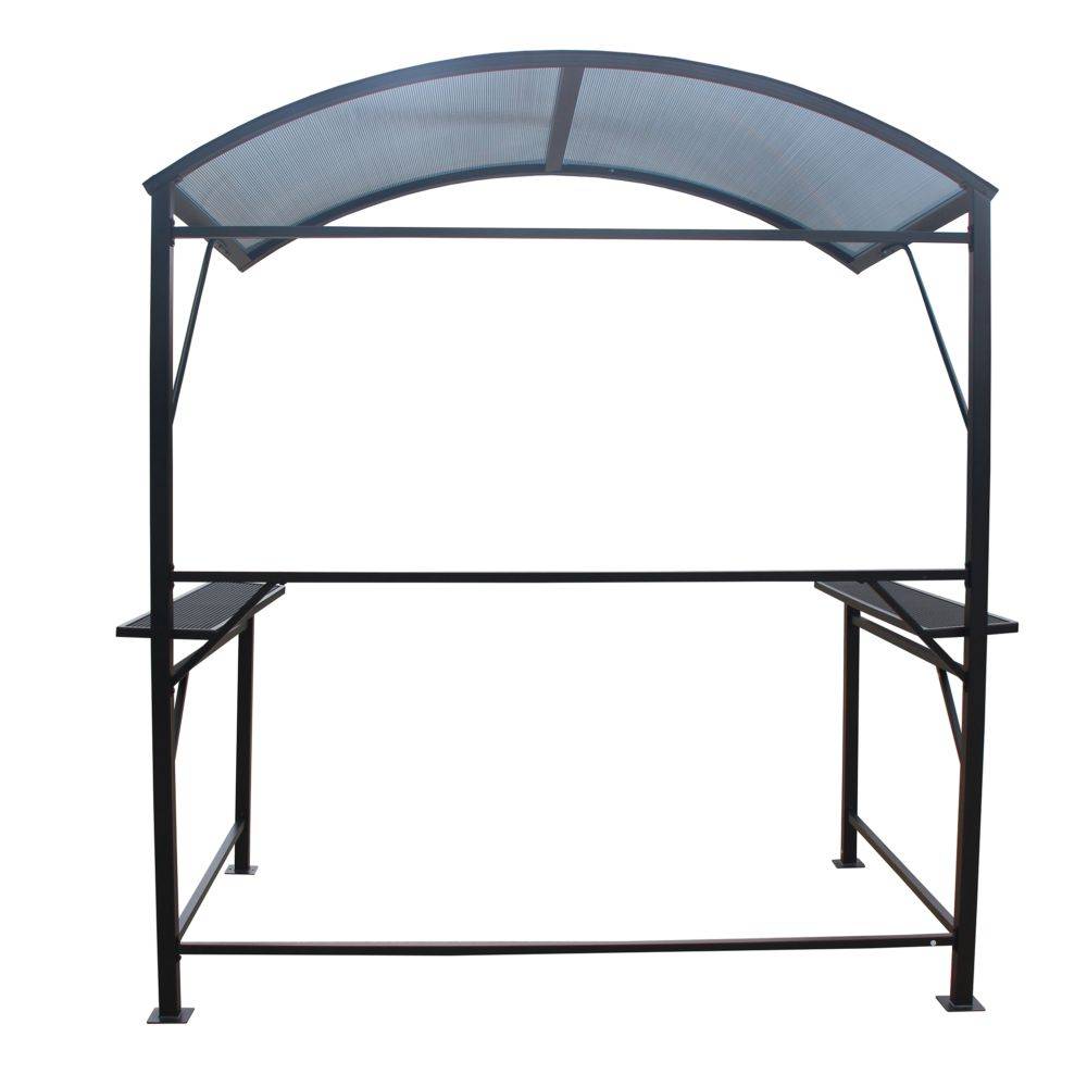 Ecloz - Abri carport barbecue acier polycarbonate - ECLOZ - Imagen 4