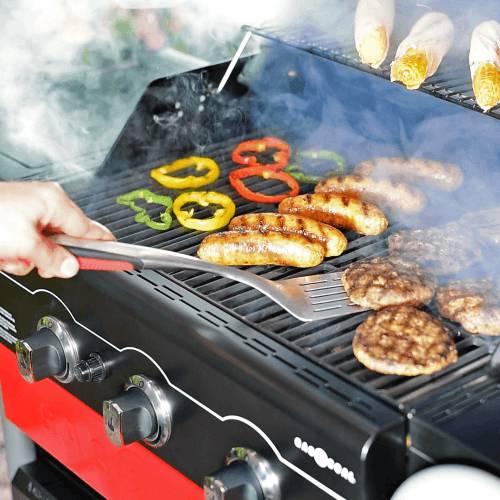Char-broil - Charbroil - Espátula Comfort Grip en acero inoxidable - Imagen 5