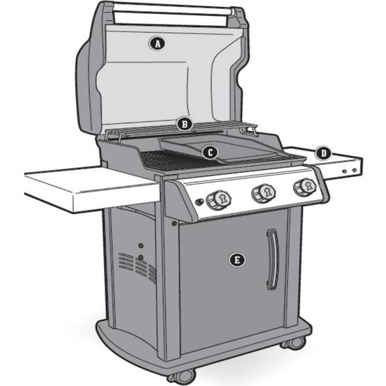 Weber - Weber - Barbecue à gaz Spirit E315 avec plancha - Image 12