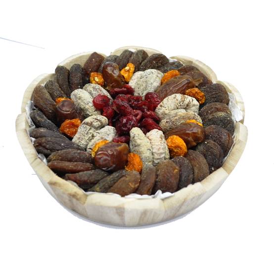 Les Vergers d'Escoute - Les Vergers d'Escoute - Corbeille Ronde Bio fruits secs 370 g - Image 1