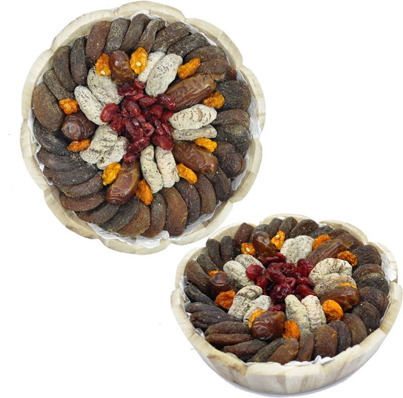 Les Vergers d'Escoute - Les Vergers d'Escoute - Corbeille Ronde Bio fruits secs 370 g - Image 3
