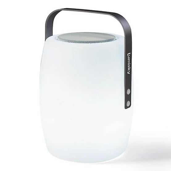 Lumisky - Baladeuse musicale Lucy Play LED blanc/multicolore Ø.21 x H.30 cm - Image 1