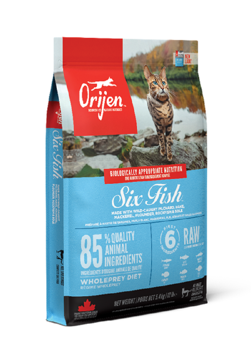 Orijen - ORIJEN CAT Croquettes SIX FISH 5,4 kg - Image 1