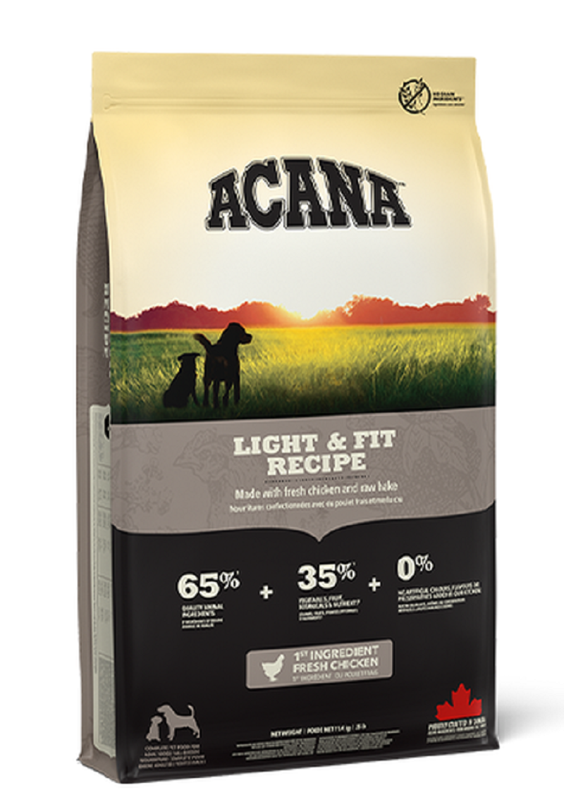 Acana - ACANA HERITAGE DOG Croquettes LIGHT & FIT 11,4 kg - Image 1